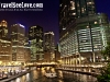 Downtown Chicago at night