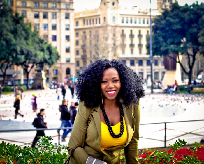 In Catalunya square... thankfully, I didn't get pooped on by pigeons.. that's one of my greatest fears, lol