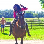 Giddy up cowgirl! Horseback riding was so much fun :)