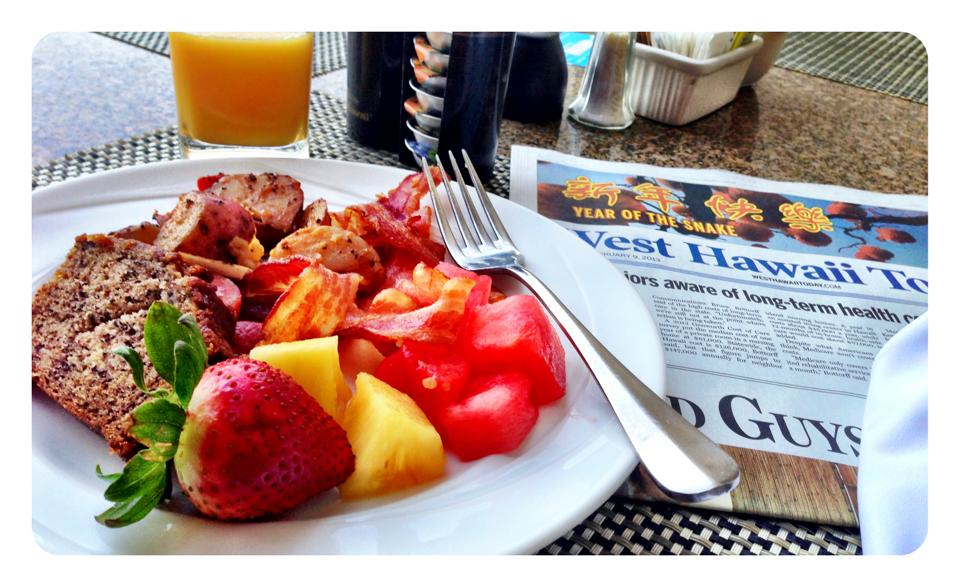 Breakfast in Kona