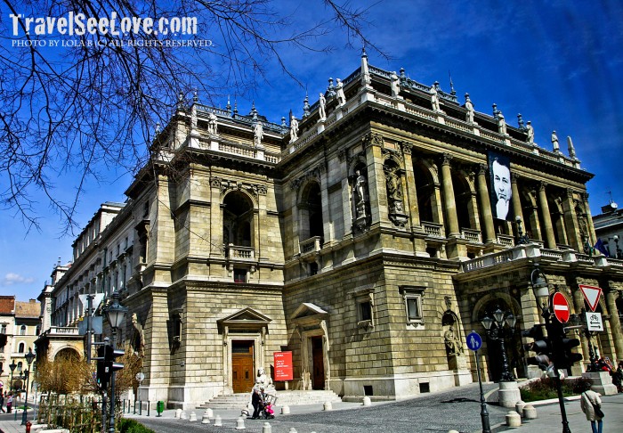 The Budapest Opera house