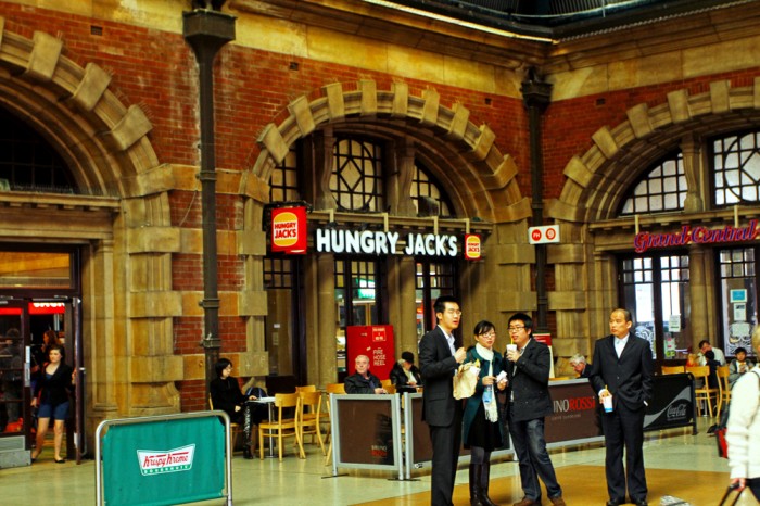 In Australia, Burger King is called Hungry Jacks, it's actually a franchise of Burger King