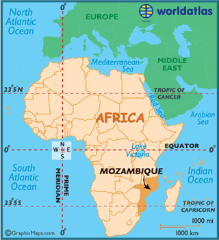 Mozambique in Africa