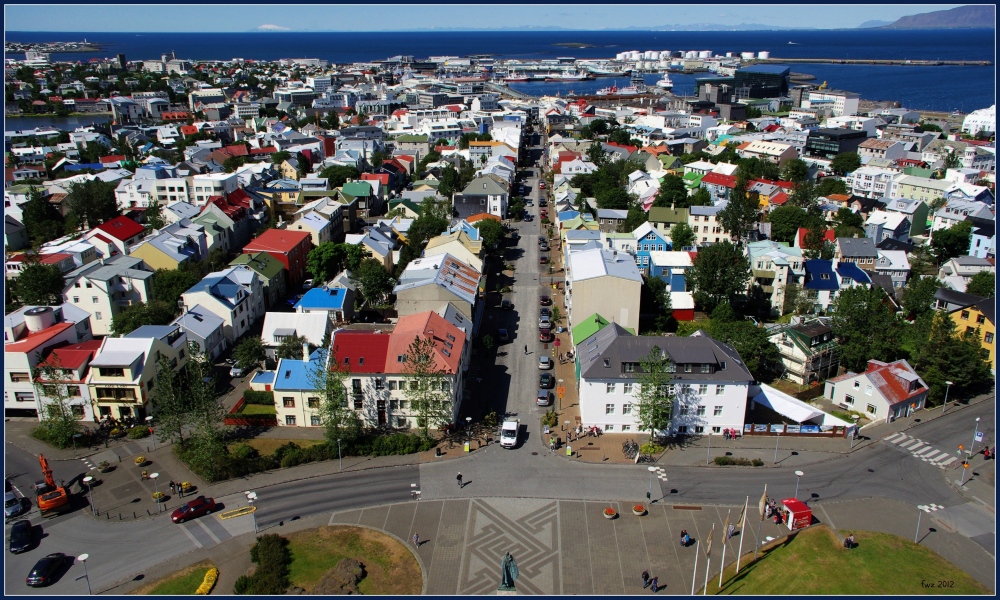 Reykjavik Cityscape. Photo credit not found. TravelSeeLove.com does not claim any rights whatsoever to this image.