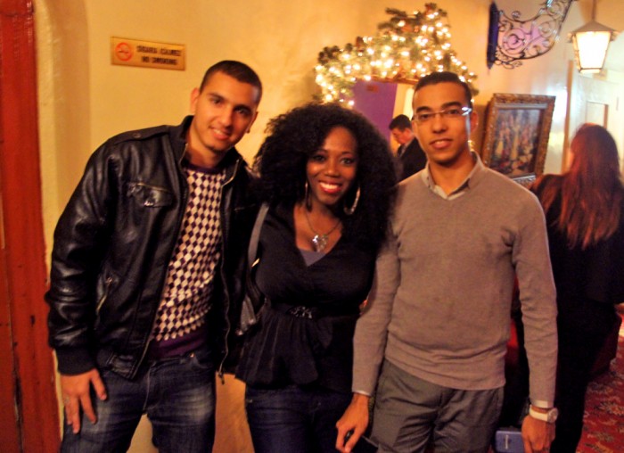 I met Mohammed and Abdul from Rabat, Morocco at dinner. Very cool and friendly guys! Great to meet them :)